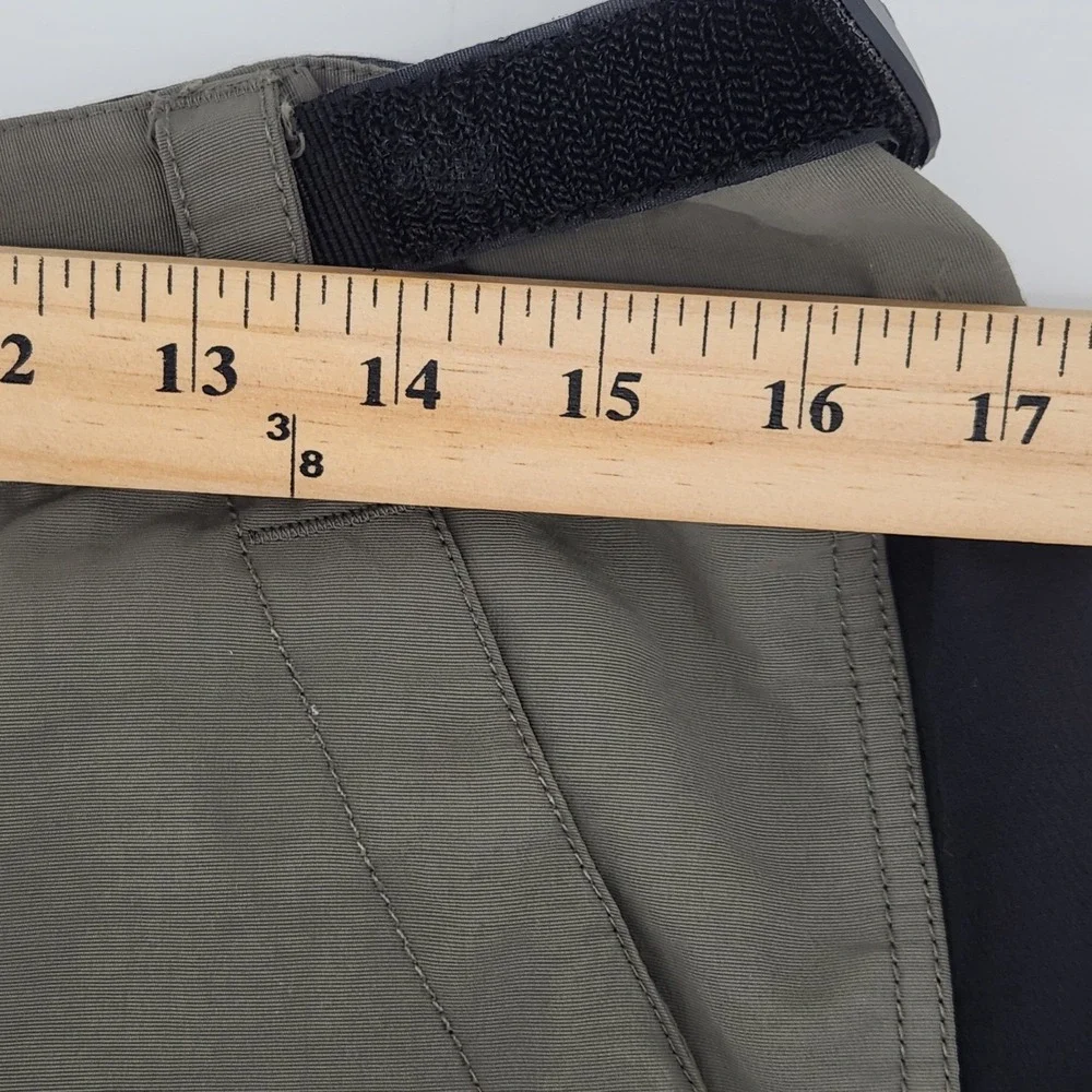 Endura Singletrack II Short Mens XL Olive Green Black Nylon MTB Cycling Shorts
